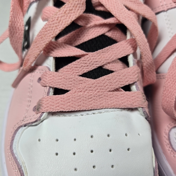 DC CURE White, Black, Hot Coral Colorway Women's Sneakers Size EU 39 US 8 - Picture 11 of 13